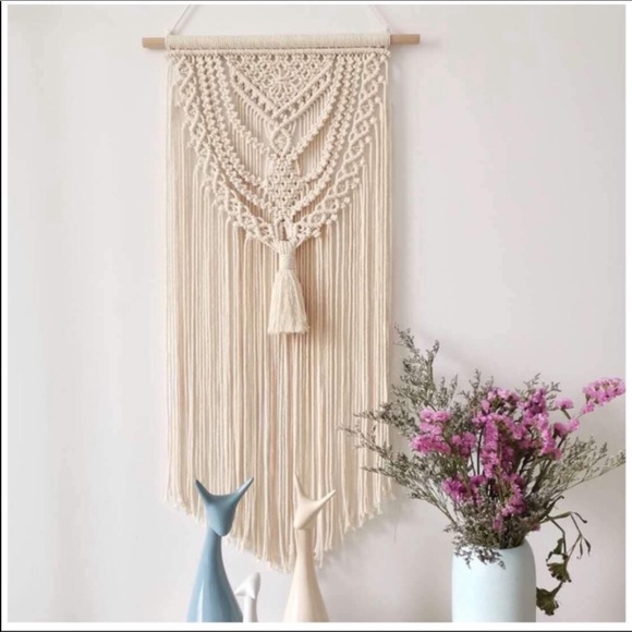 Macrame Wall Hanging Tapestry Boho New